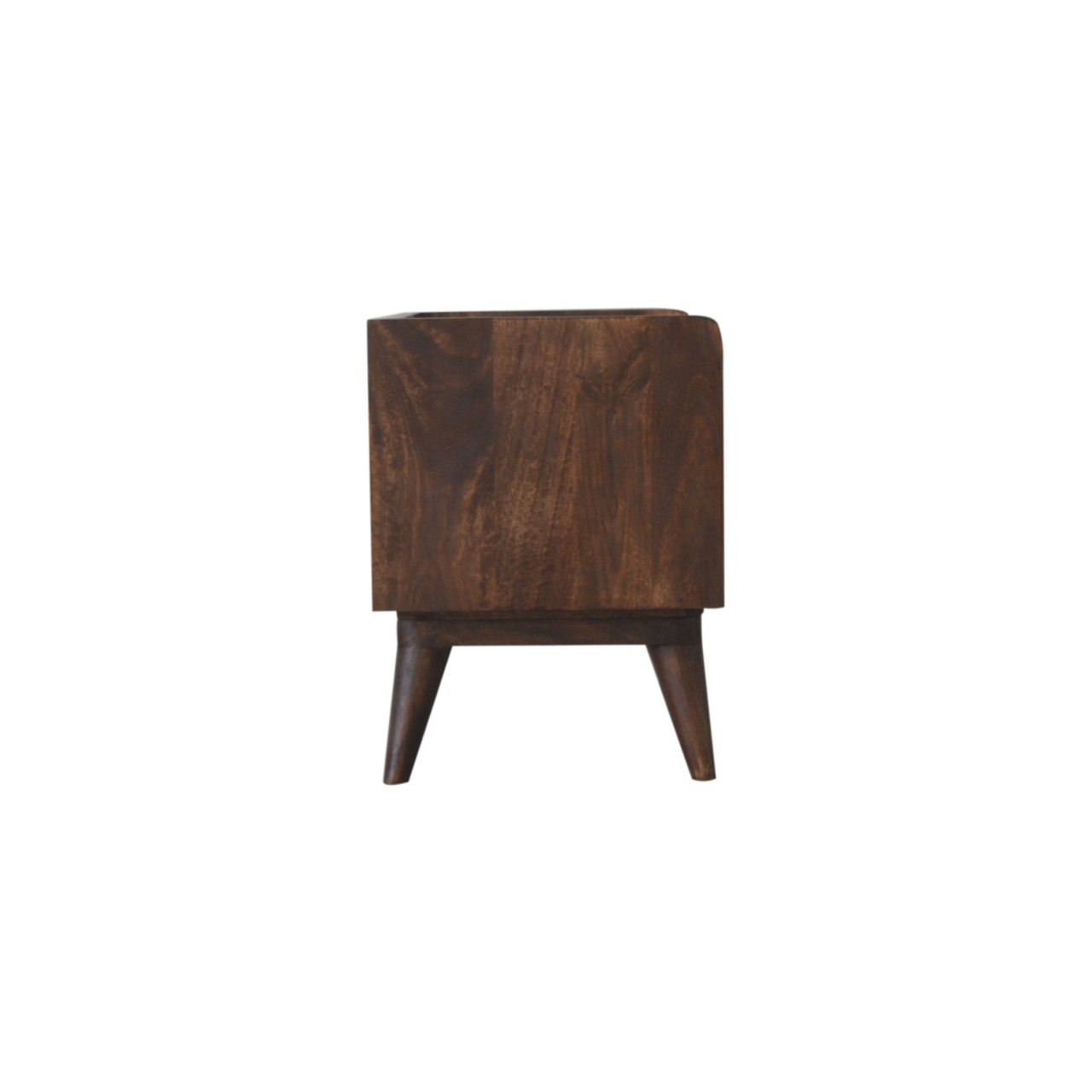 Walnut Nordic Storage Bench - Image 7