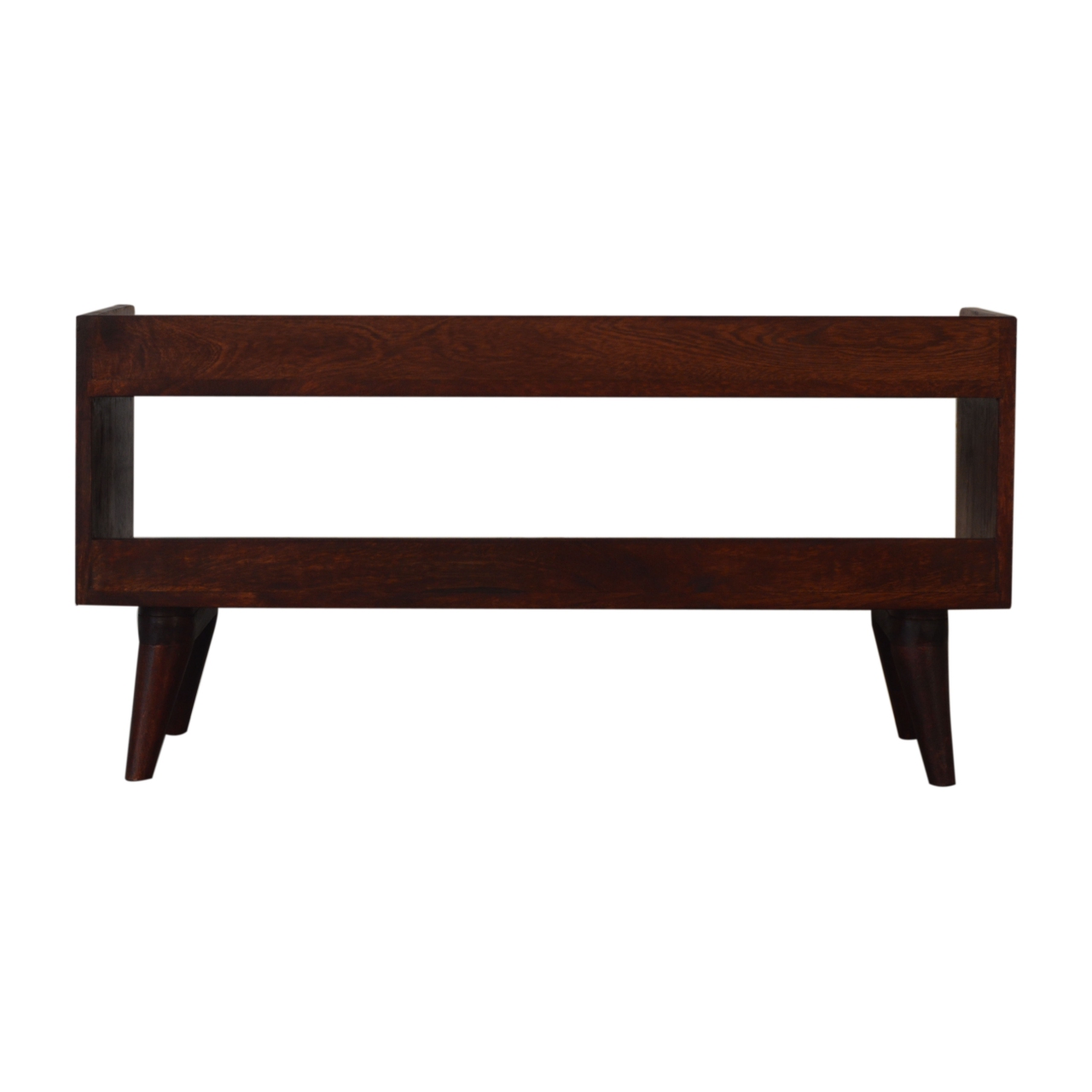 Walnut Nordic Storage Bench - Image 8