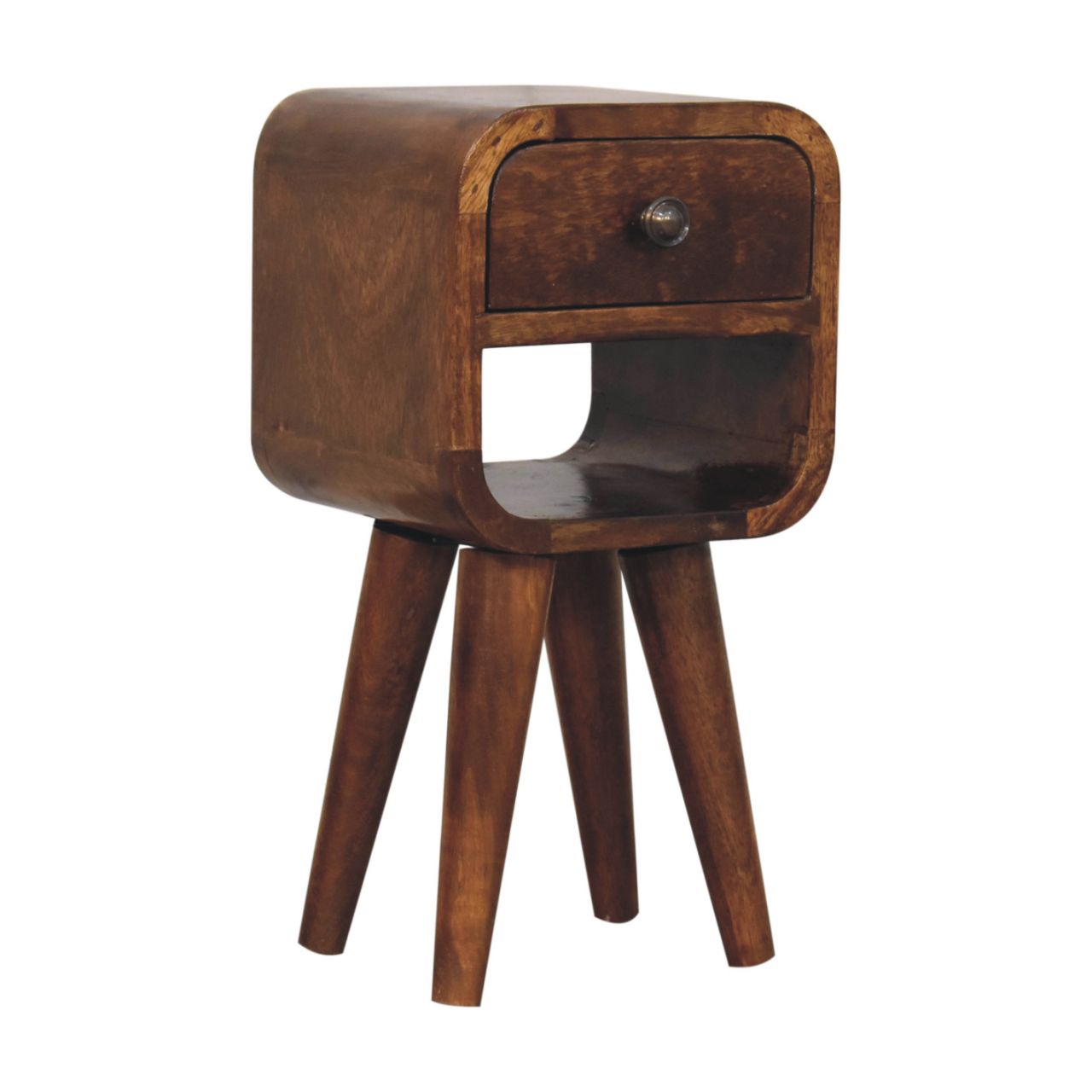 Extra Mini Chestnut Curve Lower Bedside - Image 3