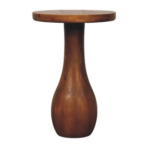 Curved Base Side Table