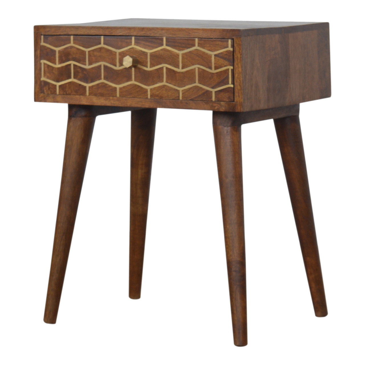 Gold Art Pattern Bedside - Image 3