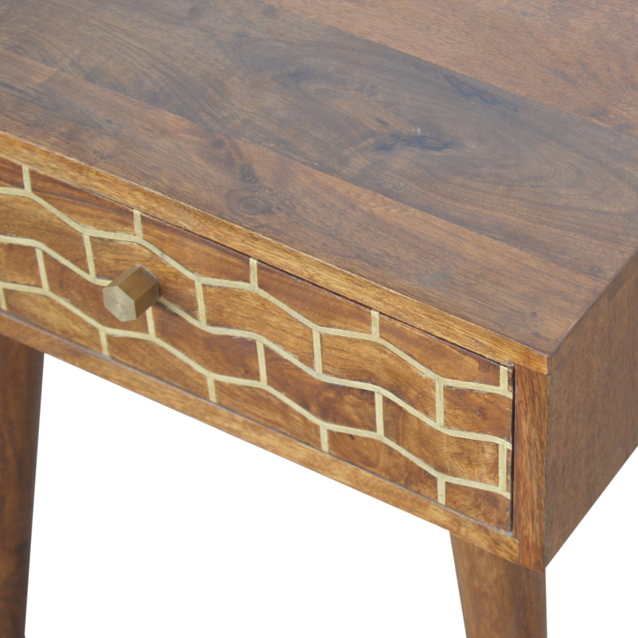 Gold Art Pattern Bedside - Image 5