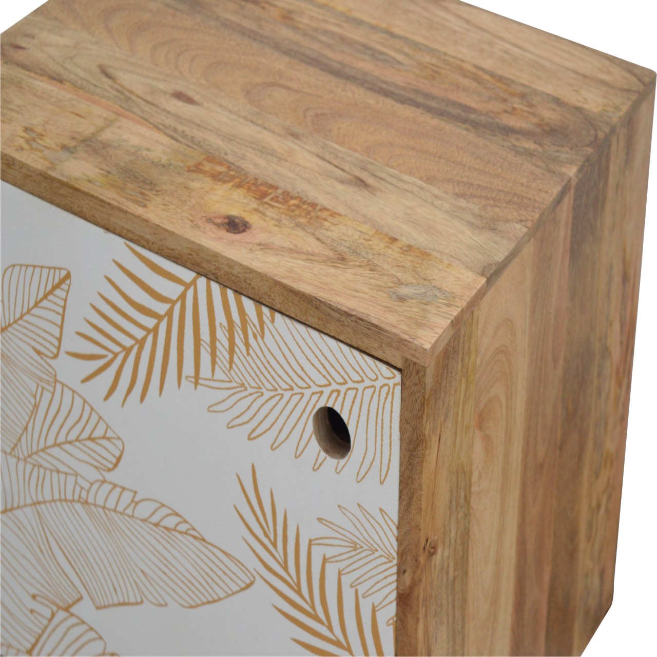 Leaf Screen-printed Bedside - Image 9