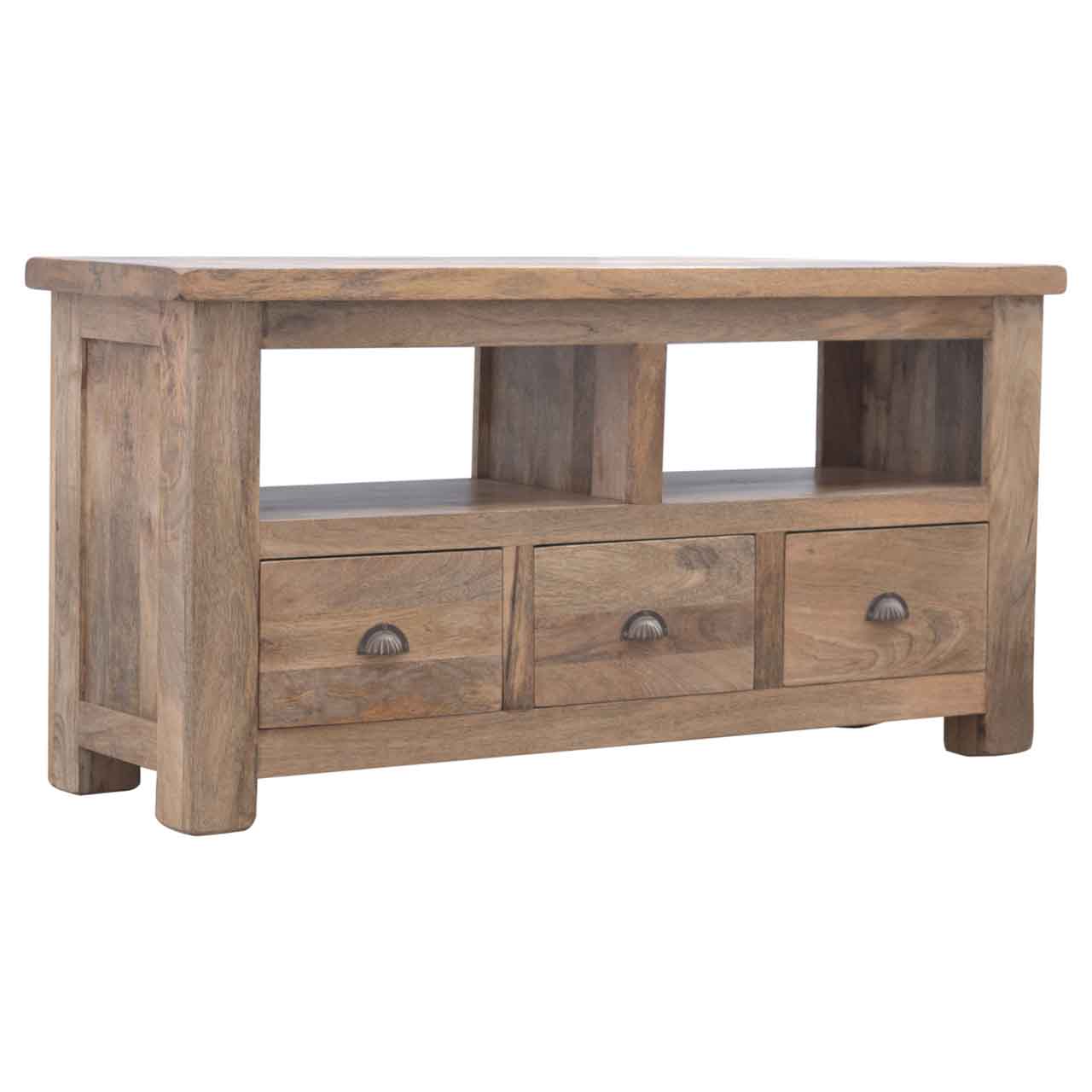 Open Slot 3 Drawer Media Unit - Image 10