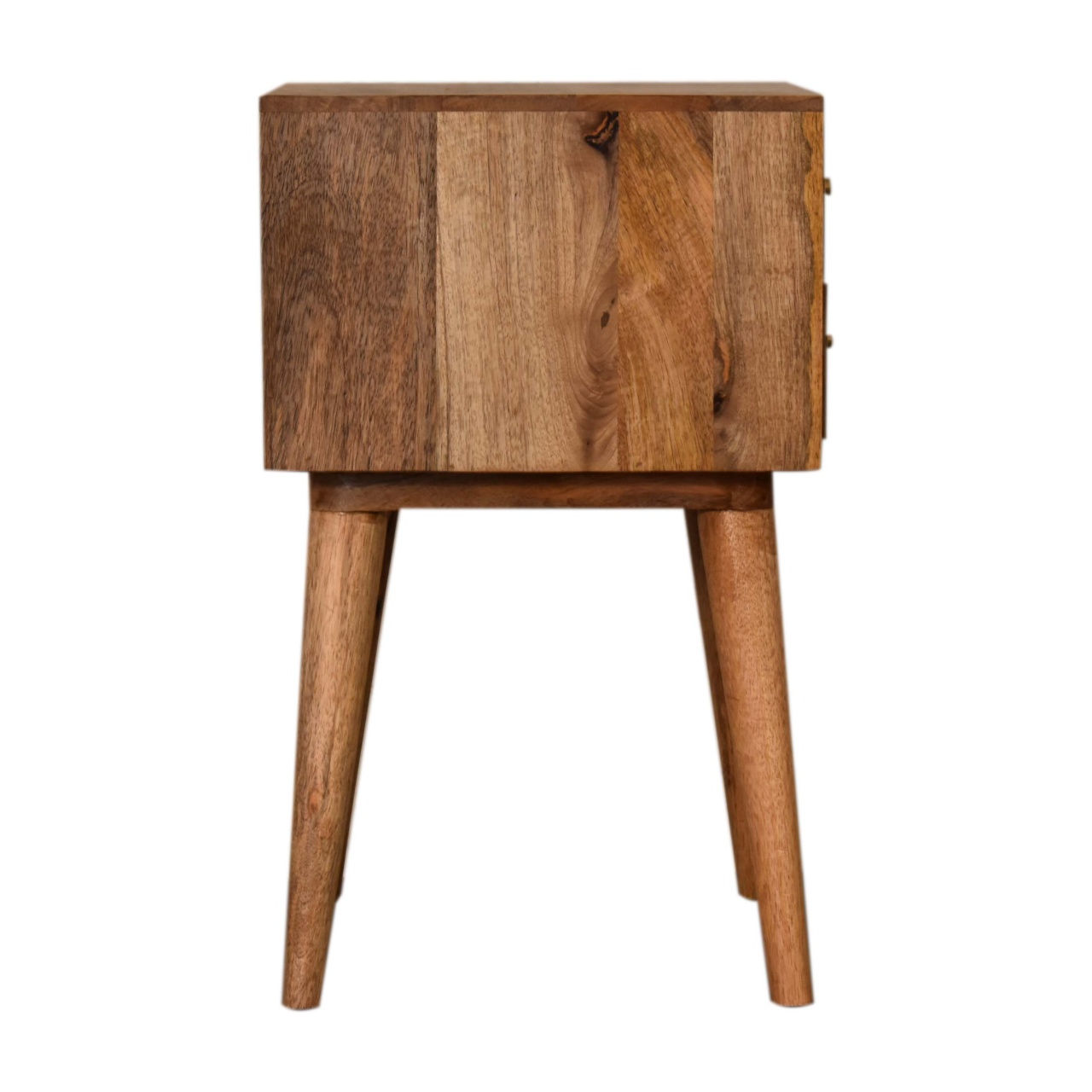 Black Patterned Bedside - Image 8