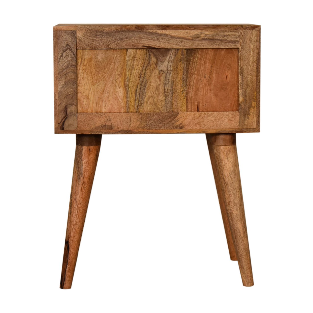Black Patterned Bedside - Image 9