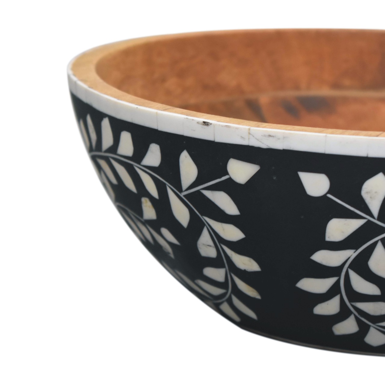 Floral Resin Inlay Bowl Set - Image 4