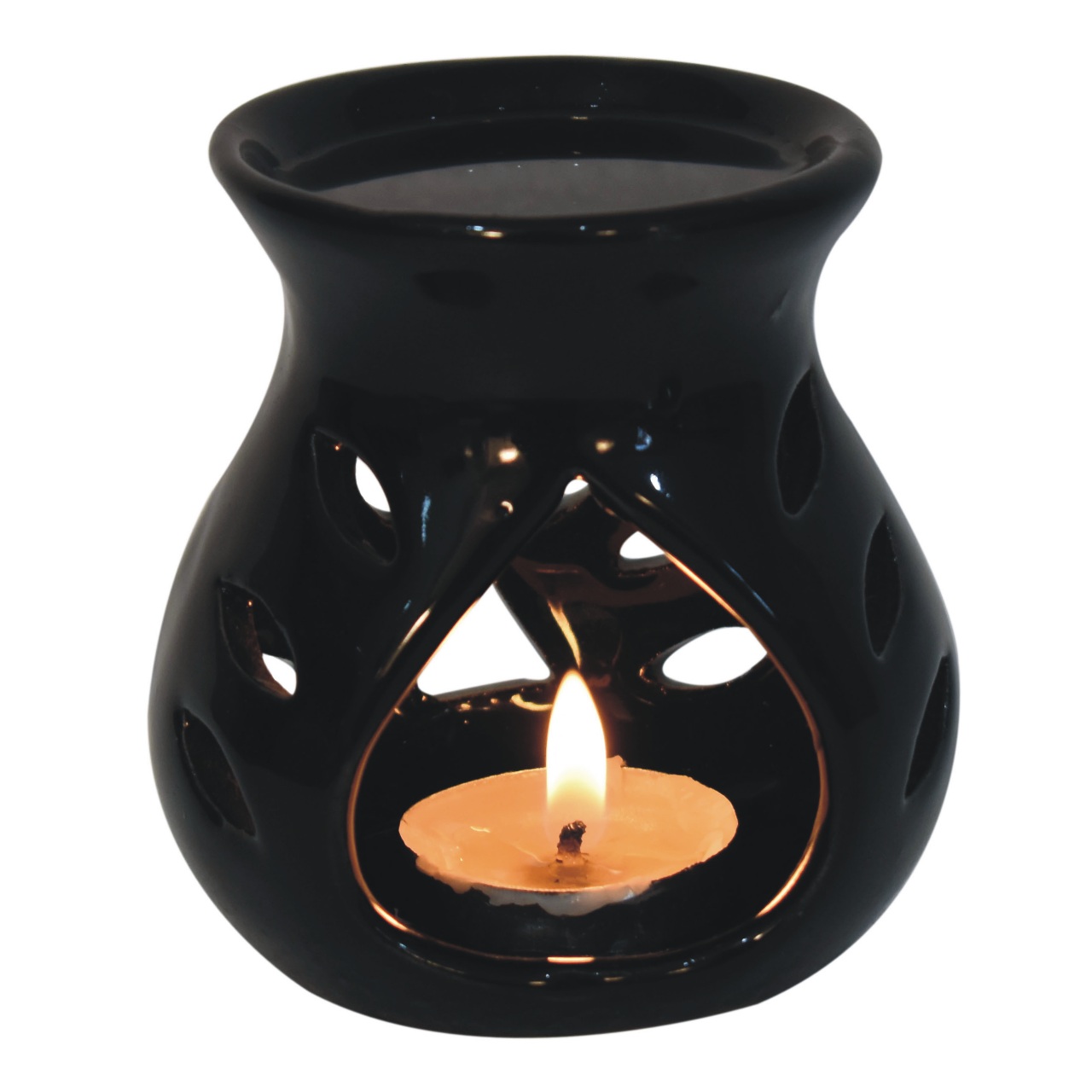 Black Oil Burner Set (Lotus) - Image 3