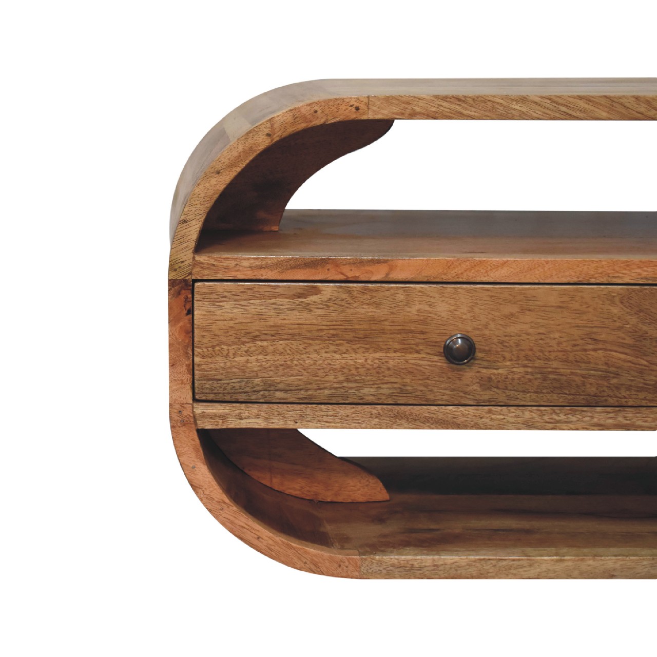2 Drawer Curved Edge Media Unit - Image 4