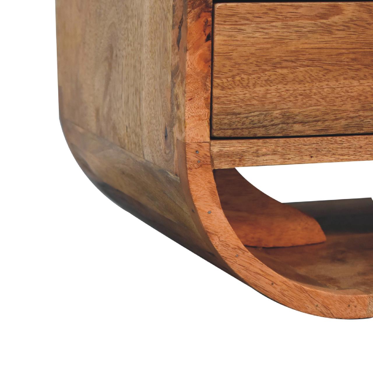 2 Drawer Curved Edge Media Unit - Image 7