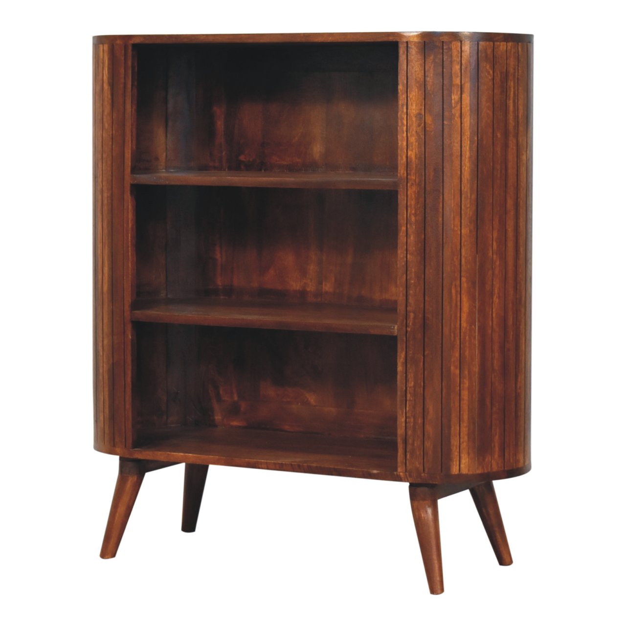 Cortez Chestnut Open Cabinet - Image 3