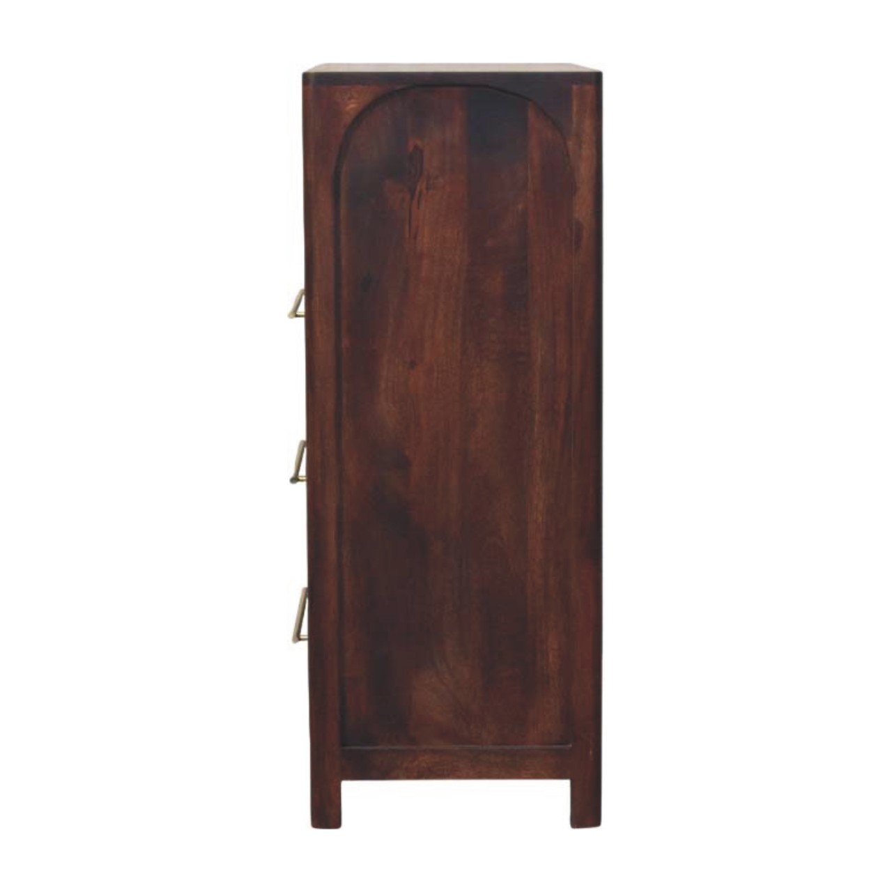 Arched Edge 3 Drawer Chest - Image 7
