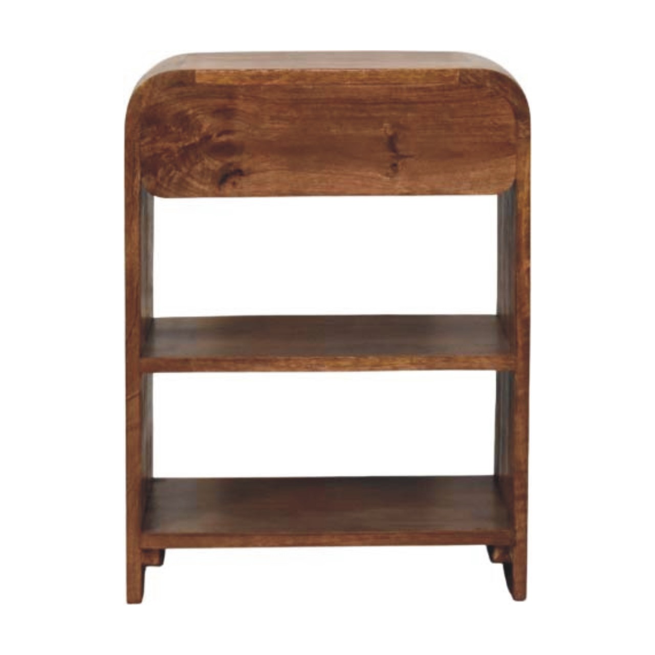 Open Shelf Bedside with Drawer - Image 9