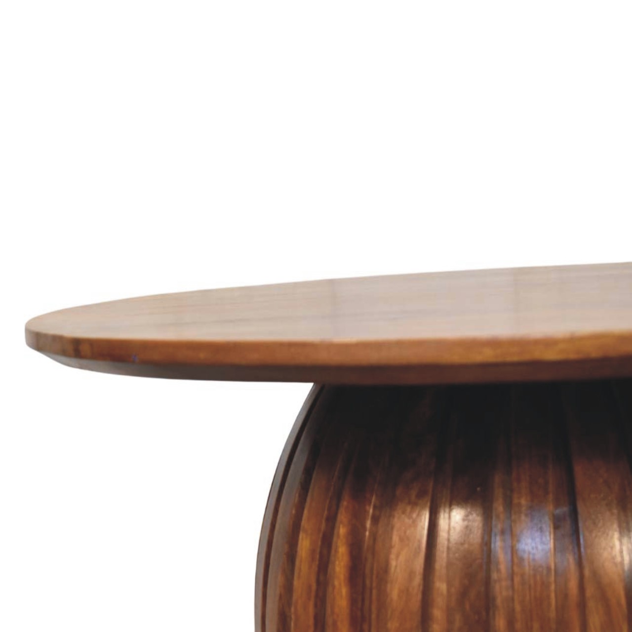 Round Fluted Coffee Table - Image 3