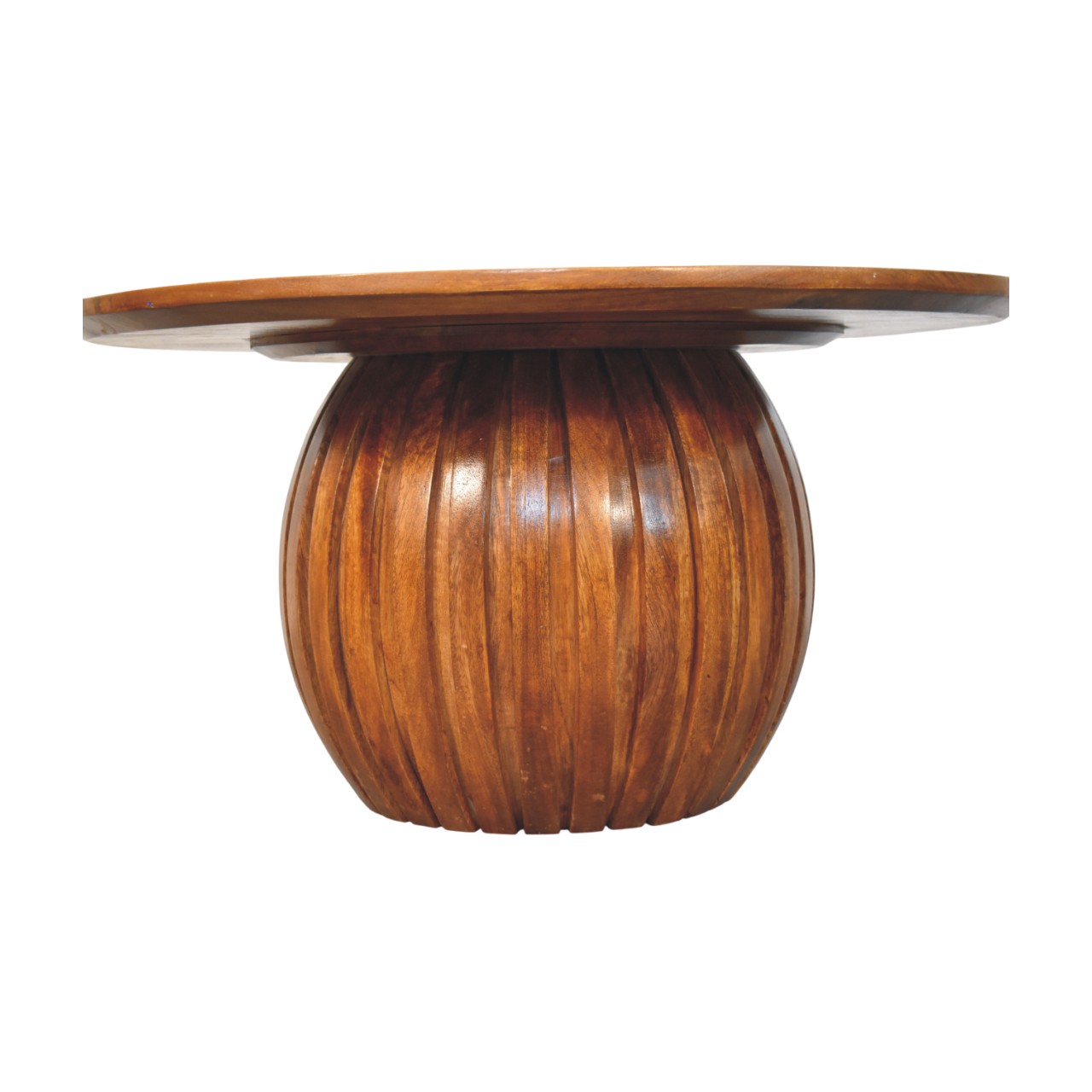 Round Fluted Coffee Table - Image 7
