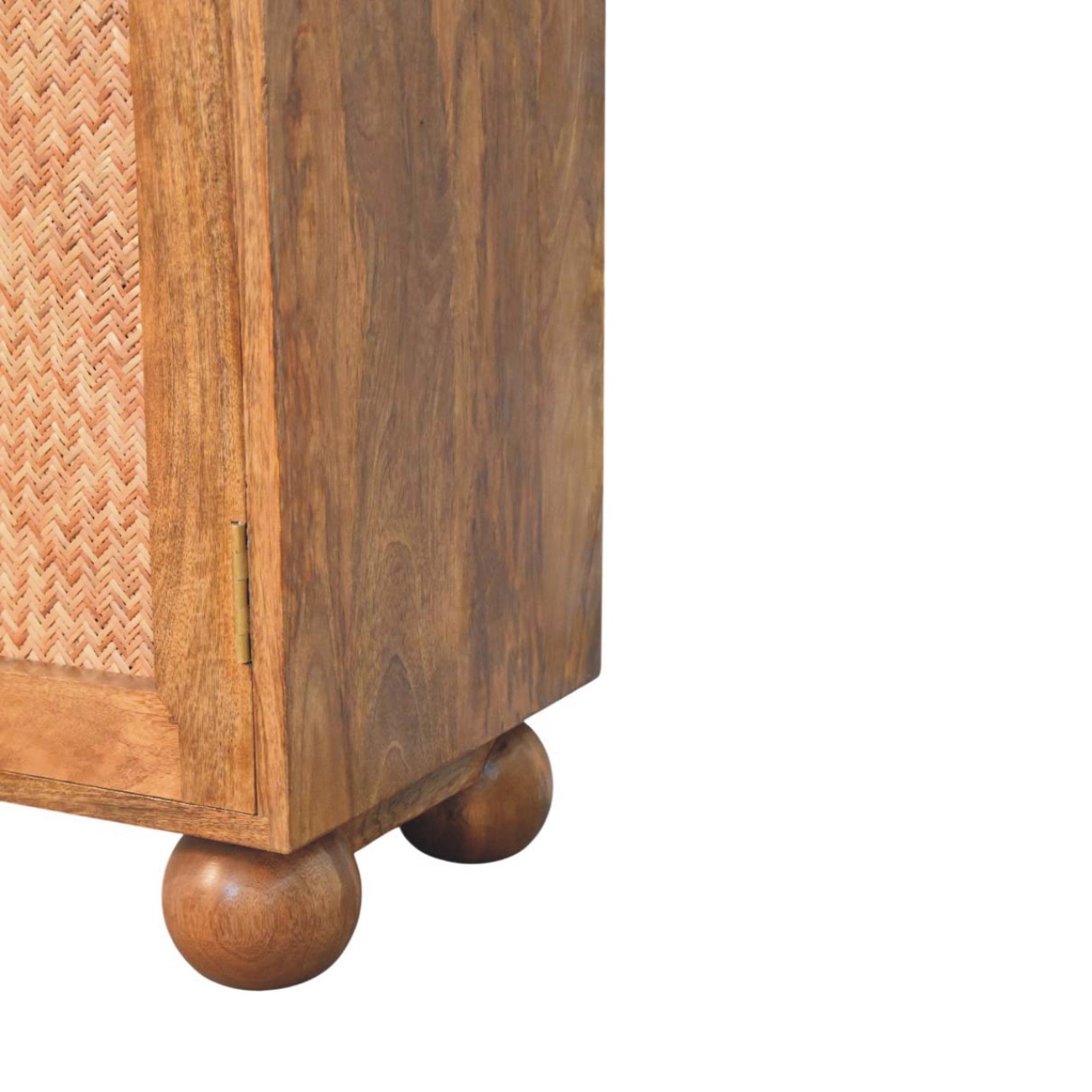 Arched Rattan Two-Door Sideboard - Image 7