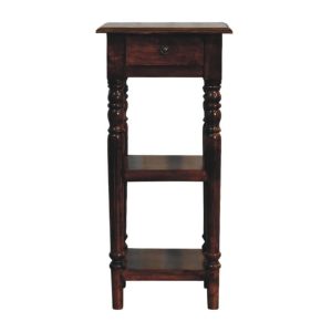 Tall Turned Leg Side Table
