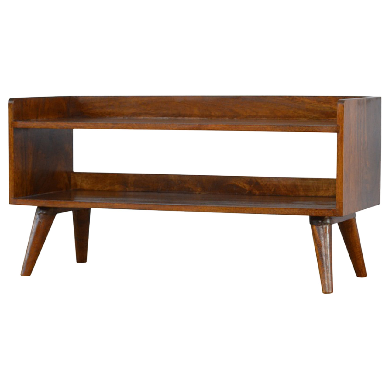 Chestnut Nordic Storage Bench - Image 2